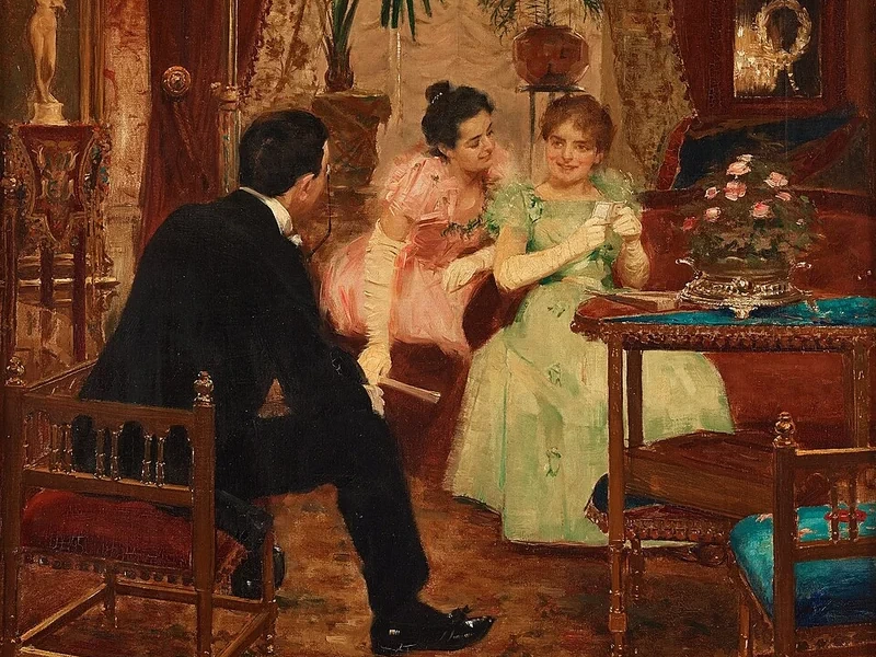 1859-Axel Adolf Harald Jungstedt - L'invito